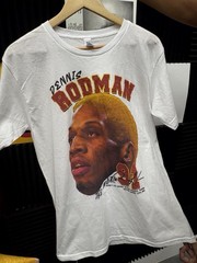 Yazbek Vintage-style Dennis Rodman graphic tee⭐️
