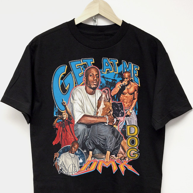 DMX Rap Tee vintage 90s hip hop graphic concert t-shirt ny streetwear ruff ryder