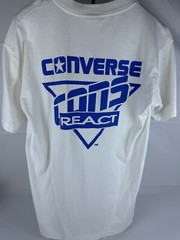 Vintage 1980’s Chuck Taylor Converse React Alaska Basketball Tourney Shirt Large
