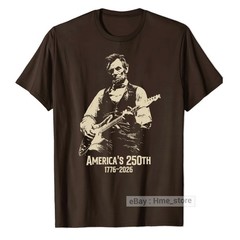 Abraham Lincoln Playing Guitar T-shirt 4th of July 250th Anniversary America Tee