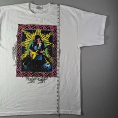 Vintage 1994 Santana World Tour T Shirt Mens XL Heaven Smiles USA