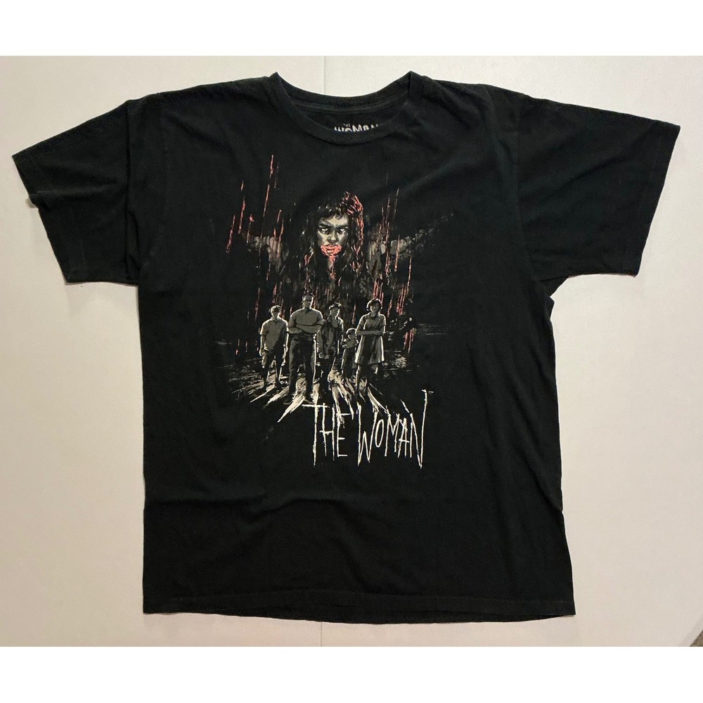 Fright Rags The Woman Horror Movie T-Shirt Mens L Black Limited Edition
