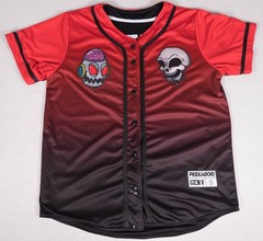 Peekaboo Gen V Reversible Baseball Jersey Small Limited Edition Rave Dubstep