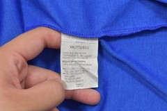 Under Armour HeatGear Men’s XXL Blue Short Sleeve V-Neck Loose Fit Workout Tee