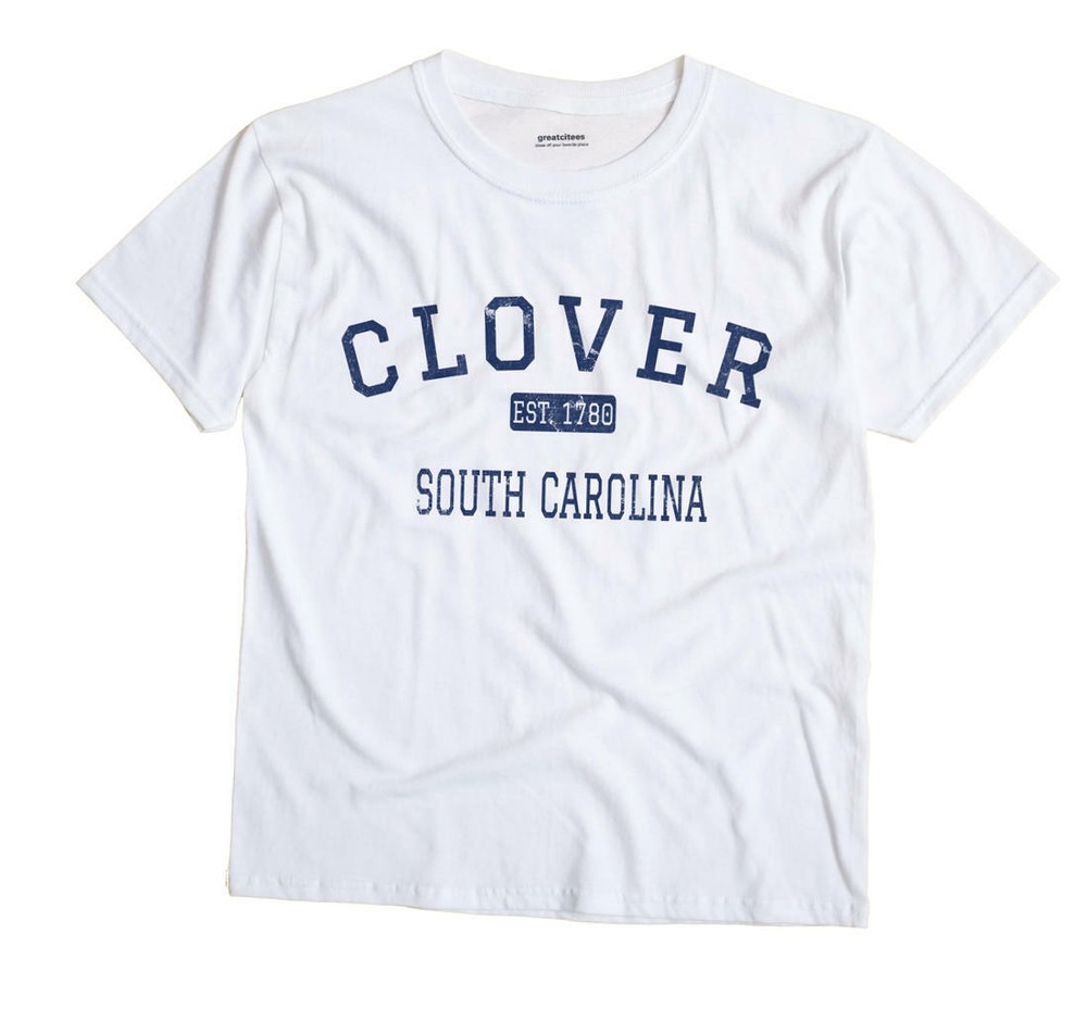 Clover South Carolina SC T-Shirt EST