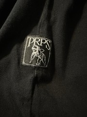 Prps Shirt Men’s L Black Japanese Denim Bruises Never Broken Graphic Logo