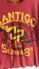 Kmart Mens Vintage Style Print T-Shirt Tee Top 5XL Santiago Super 8s Car Garage