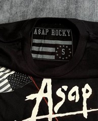NWOT Asap Rocky 2012 Tour T-Shirt Men’s Small Black Short Sleeve Pullover Summer