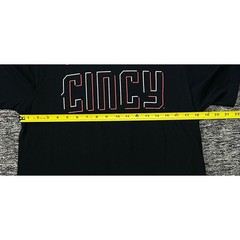 Nike Cincinnati Reds MLB India 6 Mens Small Black City Connect Cincy Shirt NWT