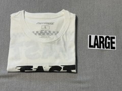 FASTHOUSE – Men’s Short Sleeve – L – LARGE – WHITE – FAST HOUSE F/H Fast Cycles