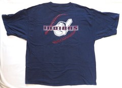 Cleveland Indians Vintage T Shirt 1990’s MLB Baseball Team Defunct Logo 1999