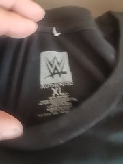 Mens XL WWE Ultimate Warrior Unleash Your Warrior T Shirt Komen Breast Cancer