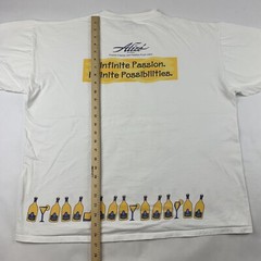 VTG 90s Alize De France Alcohol Promo T-Shirt XL X-Large Liquor Cognac