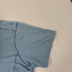 Kuhl Shirt Mens XL Blue Cashmerino Merino Wool Base Layer Performace Hike Climb