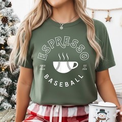 Espresso Baseball Est 2026 T-Shirt