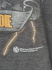 Popeye Cycle Club T Shirt Sz XS-S (Runs Smaller Than Tag) 2010 Black Motorcycle