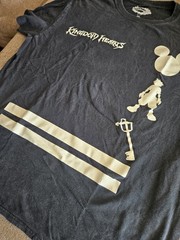 SQUARE ENIX KINGDOM HEARTS Disney Mickey Sora Video Game Vintage Shirt XL RARE🗝