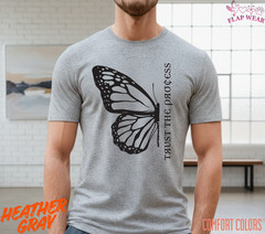 Unisex Half Butterfly “Trust the Process T-Shirt, Men T shirt,Women T shirt Gift