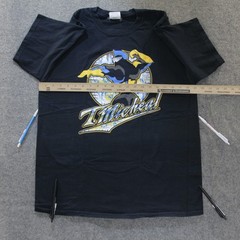 T Micheal T Shirt L Bodybuilding MUSCLE MAN Weightlifting Workout Gym MADE USA