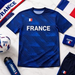 Personalized France Soccer Jersey, Custom France Fan Shirt Gift for Father, Husb