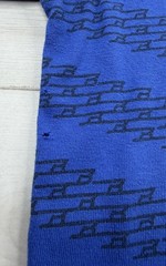 Vtg Breezin Sportswear T-Shirt Blue Single Stitch Geometric Boxy 80s 90s Large