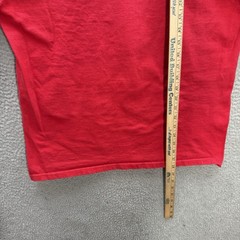 Vintage Hanes Shirt Adult Large Red Single Stitch United States Marines 90s
