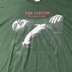 The Smiths Queen Is Dead T Shirt Men 2XL Graphic Print Short Sleeve Green Tee
