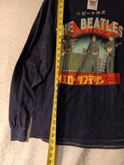 The Beatles Yellow Submarine Long Sleeve T-Shirt Mens Large NEW + TAG BLUE FAST