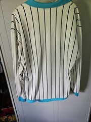 Moist Esports Long Sleeve Jersey Size L White Stripped