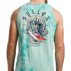 Men’s Sullen Art Collective No Biters Neptune Florida Keys Tank Top T-Shirt