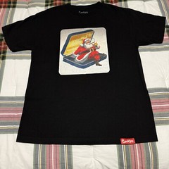 CookiesSF Santa Pack Black T-Shirt Size Medium 100% Authentic Cotton Preowned