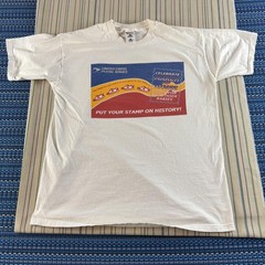 Vintage USPS March Of Dimes Shirt Mens XL White Promo WalkAmerica 99 1990s Y2K