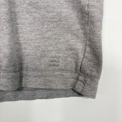 Free Fly Mens Henley Shirt Size M Gray Bamboo Cotton Short Sleeve Tee Outdoor