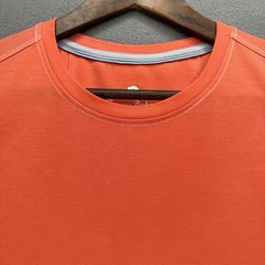 Tommy Bahama T-Shirt Bali Skyline Regular Fit Medium Orange Short Sleeve Tencel