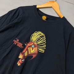 Disney The Lion King Broadway Musical T-Shirt Black Scar Surrounded By Idiots XL