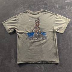 Vintage Hawaii Shirt Adult Mens Large Green Short Sleeve Peskadot Umetokcha