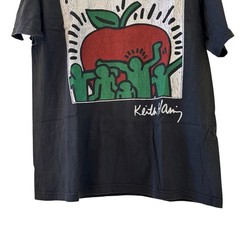 Keith Haring New York City Big Apple Art Tee T Shirt Retro Modern XL Reprint