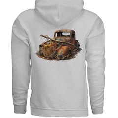 Vintage Car with Stick Graphic Tee | Wearable Art | An Old Man’s Art