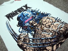 MARVEL Wolverine Weapon X Jumbo Print t-shirt sz XL x-men 97 logan comic cover