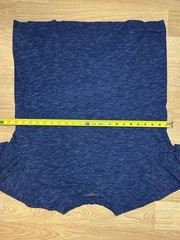 Aéropostale Men’s XL Slim Fit Heathered Blue Short Sleeve Crew Neck T-Shirt