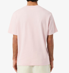 *NEW* Men’s Lacoste Cotton Crew Neck T-shirt LIGHT PINK (TH7318 ADY) 👍