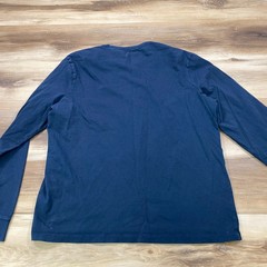 J.Crew T-Shirt Mens Large Minimalist Cotton Crewneck Navy Blue Heritage Casual