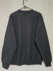 Gildan Marines USMC Crewneck Sweatshirt Mens Large Black Graphic Pullover VGC