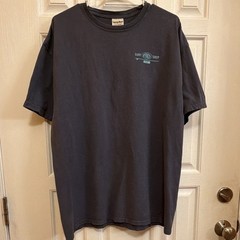 ComfortWash Men’s Gray AB Surf Shop Graphic Crew Neck Short Sleeve T-Shirt XL