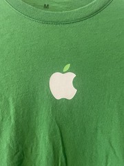 Apple Earth Day Green Employee T-Shirt (Medium)