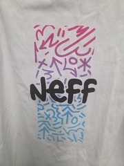 DISNEY Neff Mens MICKEY MOUSE SZ Lg White Tank Top Graphic Logo NWT