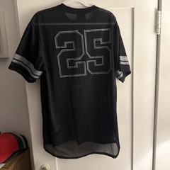 Linkin Park 2025 Tour Football Jersey Mesh Med Sleeve Front Print Not Perfect