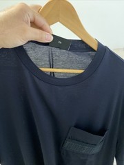 Set Of 5 Emporio Armani Men’s Beige Black And Navy Blue T-Shirts Pit 24 L 30