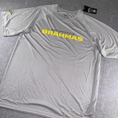 XFL San Antonio Brahmas Gray Performance Shirt XL Athletic Football NWT Tee