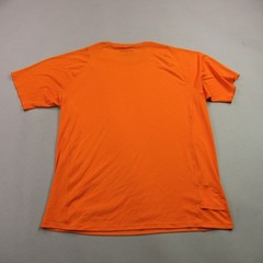 Patagonia Shirt Mens Medium Orange Short Sleeve Crew Neck Lightweight Stretch